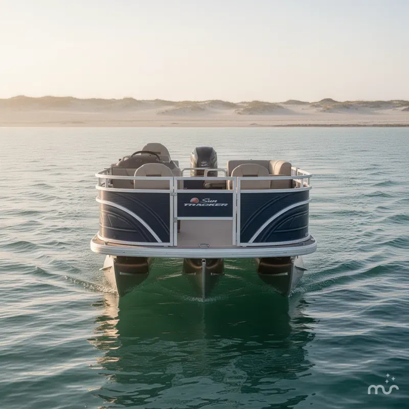 Slide: The Image of Sun Tracker Fishin' Barge 20 DLX 2024 - 0