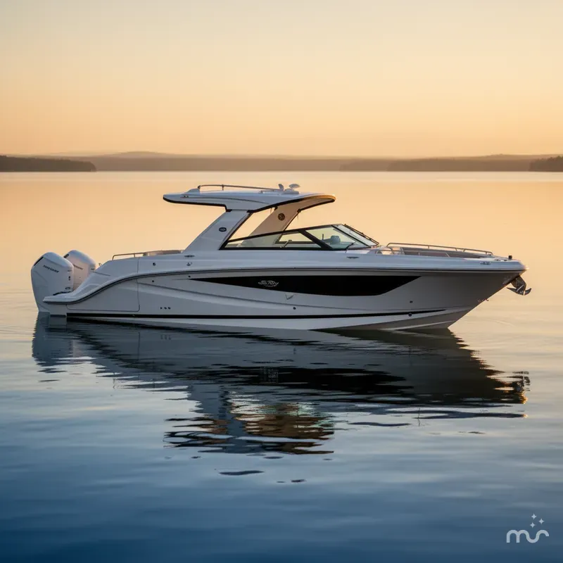 Slide: The Image of Sea Ray SLX 400 Outboard 2023 - 0