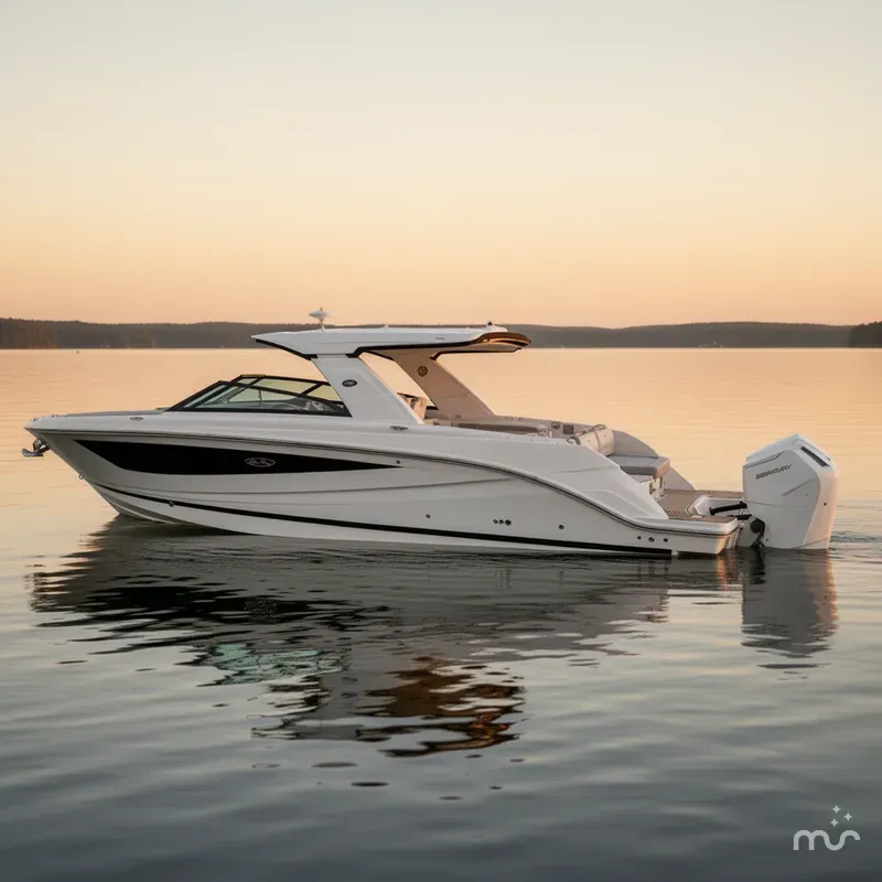 Slide: The Image of Sea Ray SLX 400 Outboard 2023 - 1