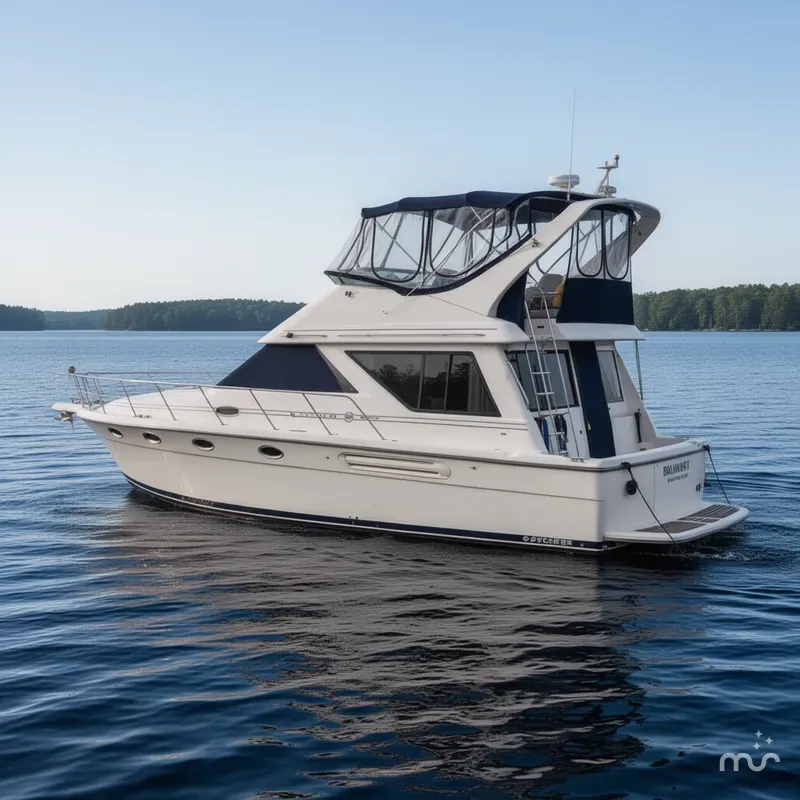 Slide: The Image of Bayliner 3988 Motoryacht 1999 - 0