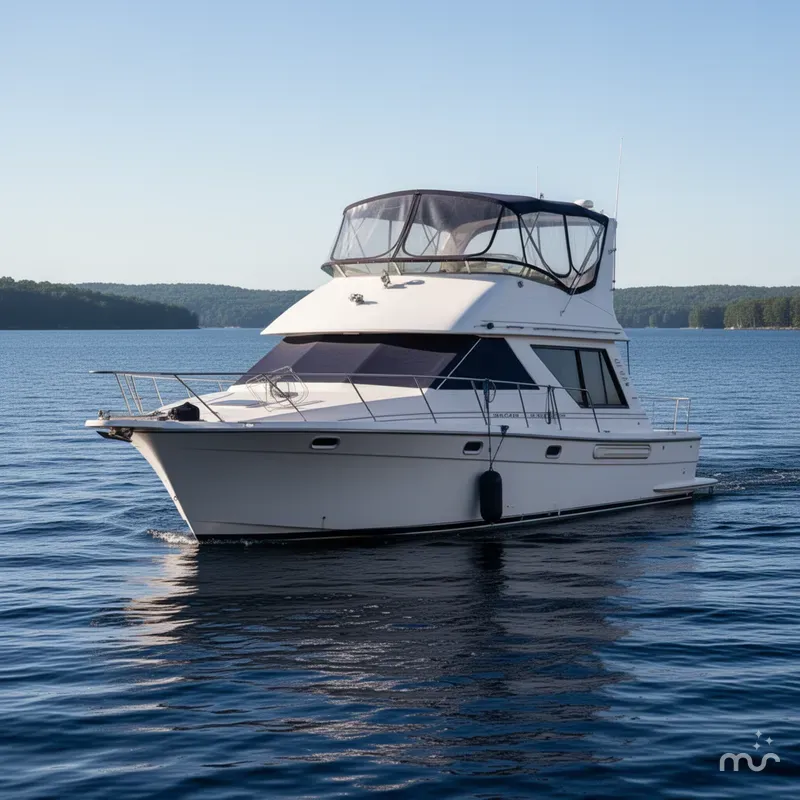 Slide: The Image of Bayliner 3988 Motoryacht 1999 - 1