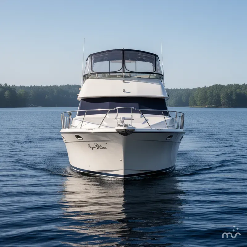 Slide: The Image of Bayliner 3988 Motoryacht 1999 - 2