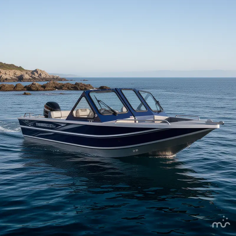 The Image of Thunder Jet 186 Rush w/ 115HP Mercury! 2024 - 0