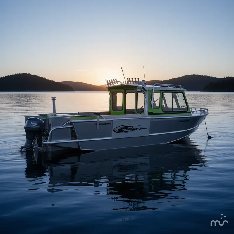 Slide: The Image of Edge Boats OS Hard Cab 2021 - 2