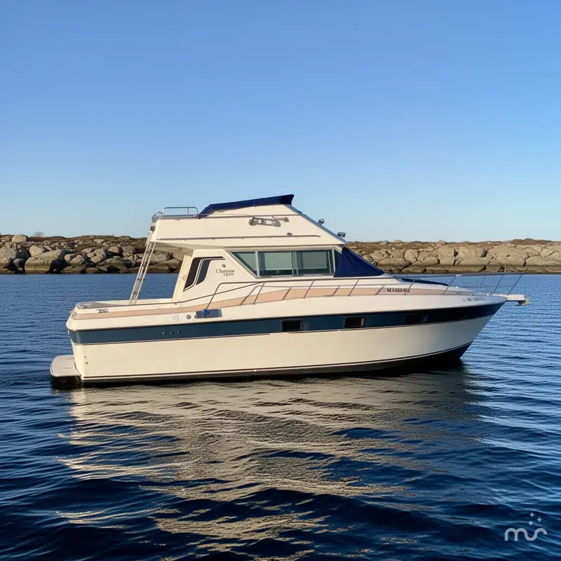 Slide: The Image of Cruisers 338 Chateau Vee 1985 - 2