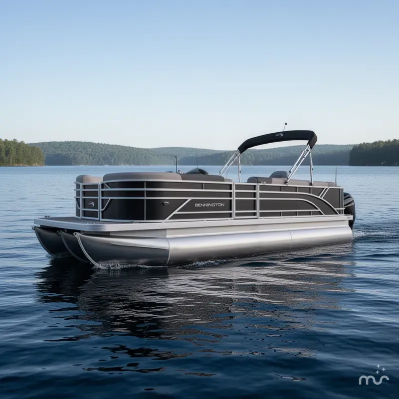 Slide: The Image of Bennington 22 SSR - Fishing - Tritoon 2024 - 0