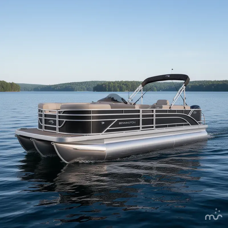 Slide: The Image of Bennington 22 SSR - Fishing - Tritoon 2024 - 0