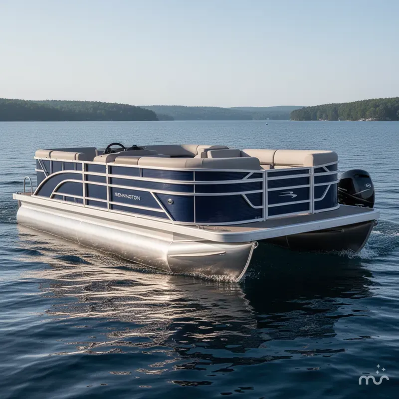 Slide: The Image of Bennington 20 SVSR - Quad Bench - Pontoon 2024 - 0