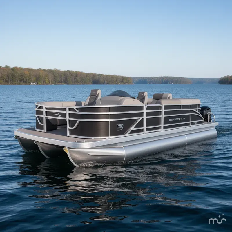 Slide: The Image of Bennington S Fishing 20 SF Pontoon 2024 - 0