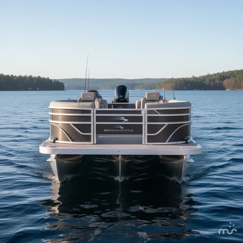 Slide: The Image of Bennington S Fishing 20 SF Pontoon 2024 - 2