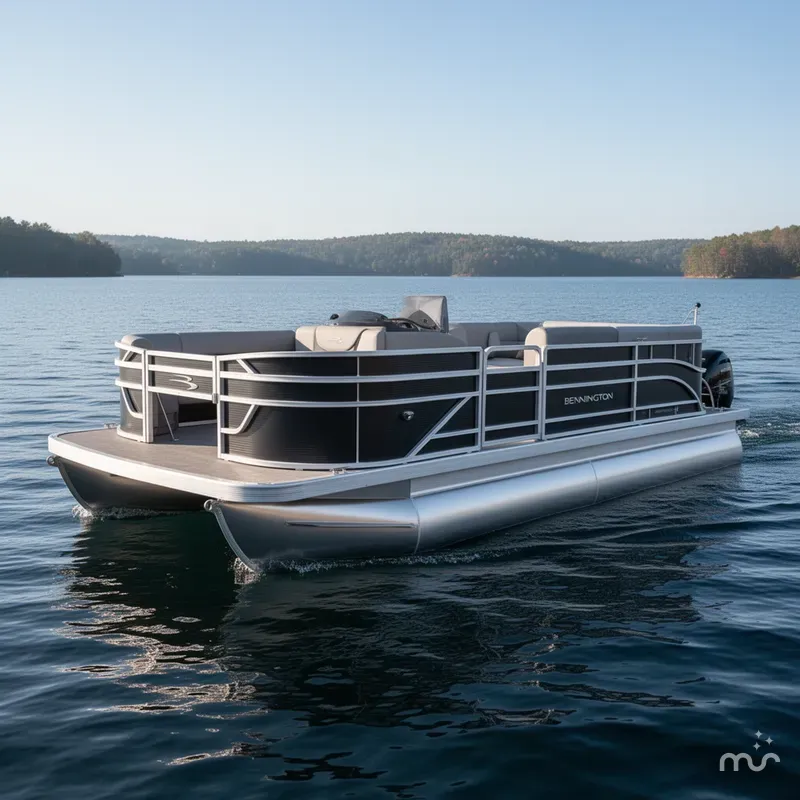Slide: The Image of Bennington S Fishing 20 SF Pontoon 2024 - 0