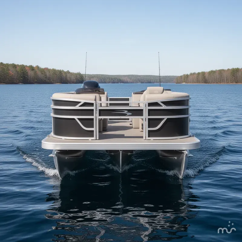 Slide: The Image of Bennington S Fishing 20 SF Pontoon 2024 - 2