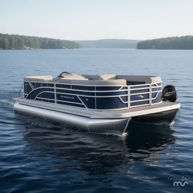 Slide: The Image of Bennington 20 SVSR - Quad Bench - Pontoon 2024 - 1