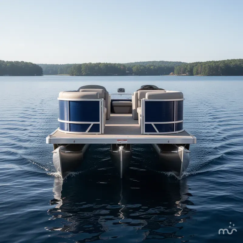 Slide: The Image of Bennington 20 SVSR - Quad Bench - Pontoon 2024 - 2