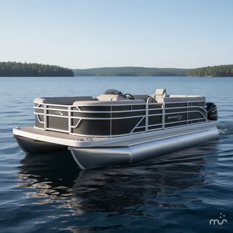 Slide: The Image of Bennington S Fishing 20 SF Pontoon 2024 - 0