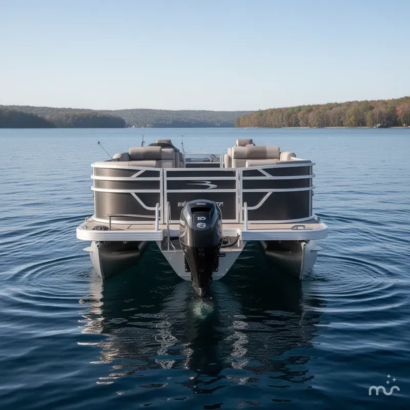 Slide: The Image of Bennington S Fishing 20 SF Pontoon 2024 - 1