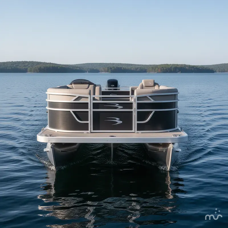 Slide: The Image of Bennington S Fishing 20 SF Pontoon 2024 - 2