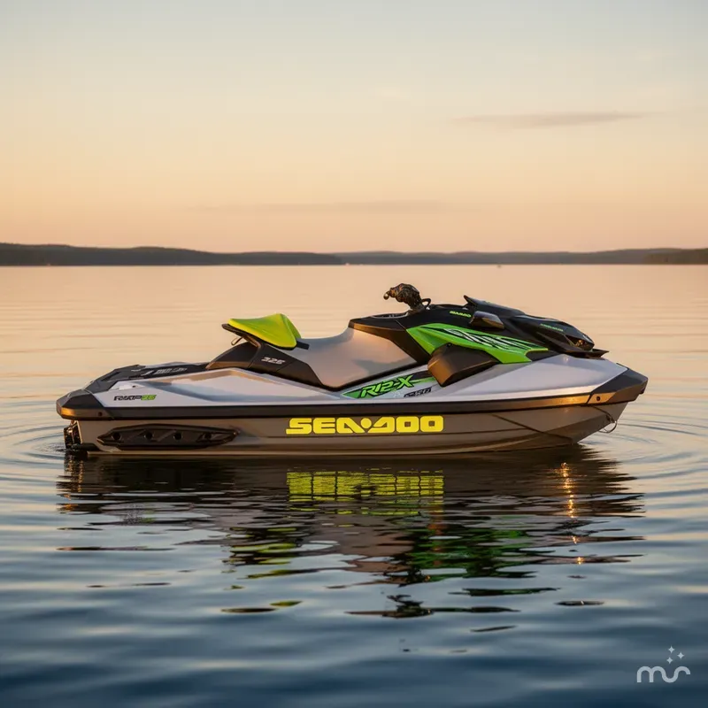 Slide: The Image of Sea-Doo RXP-X 325 Ibr Ice Metal/Green Tech, BRP Premiu 2024 - 2