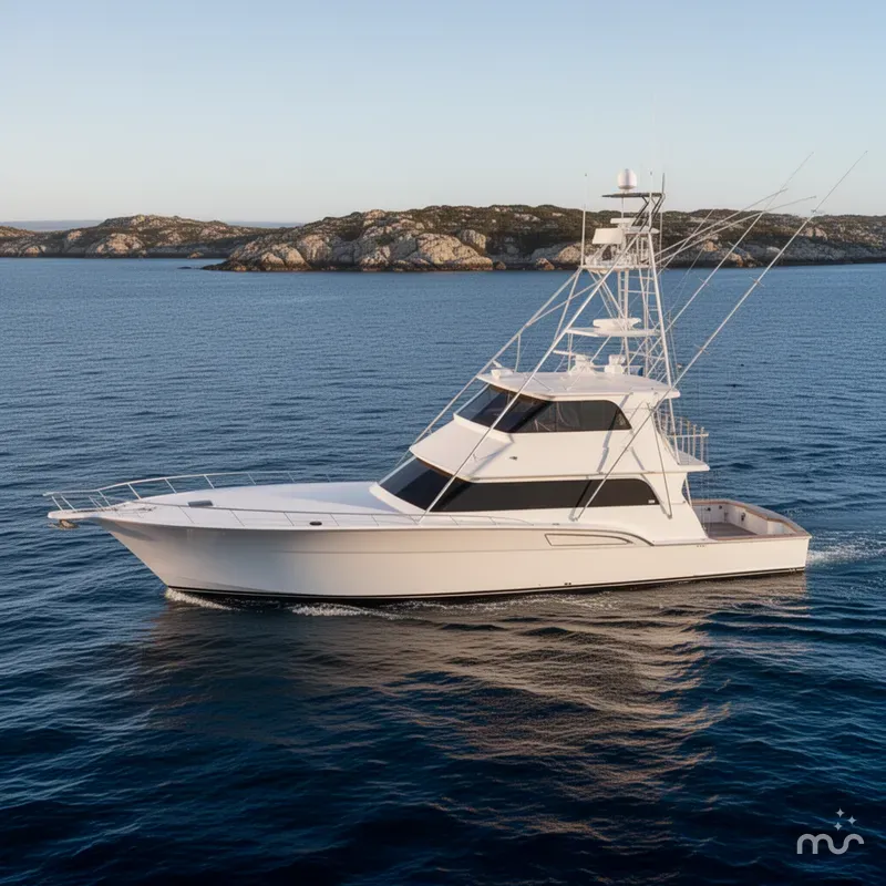 Slide: The Image of Donzi Custom Enclosed Flybridge 1996 - 2
