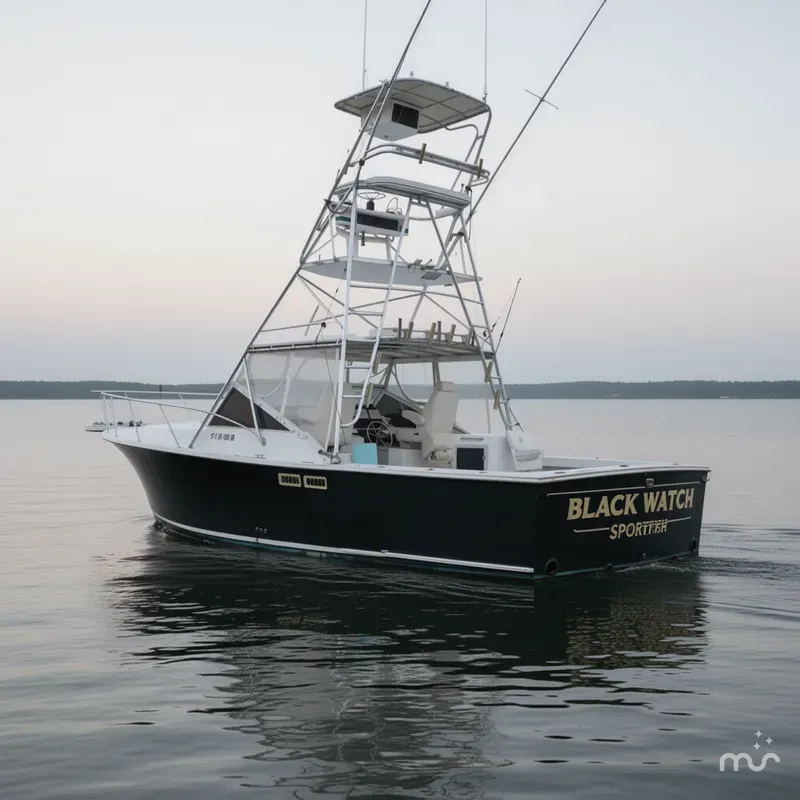 Slide: The Image of Black Watch Sportfish 1987 - 1