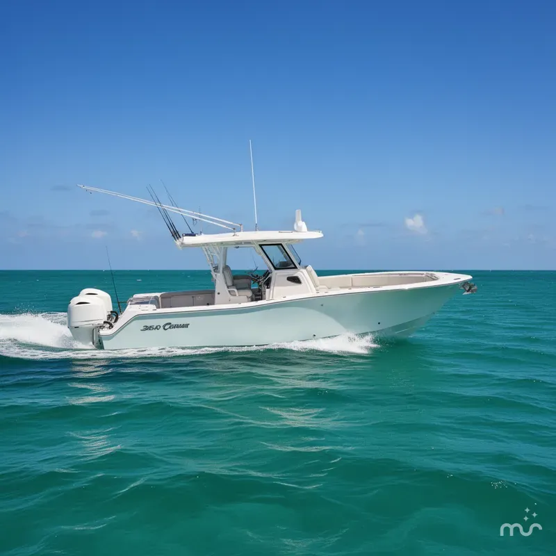 Slide: The Image of Sea Fox 368 Commander Center Console 2025 - 0