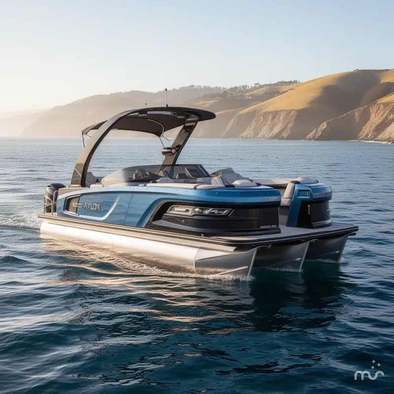 Slide: The Image of Avalon Excalibur Quad Lounge Windshield 2024 - 1