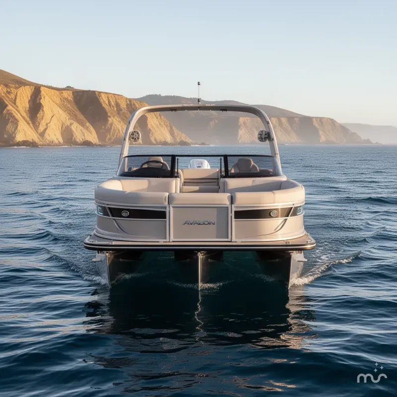 Slide: The Image of Avalon Excalibur Quad Lounge Windshield 2024 - 2