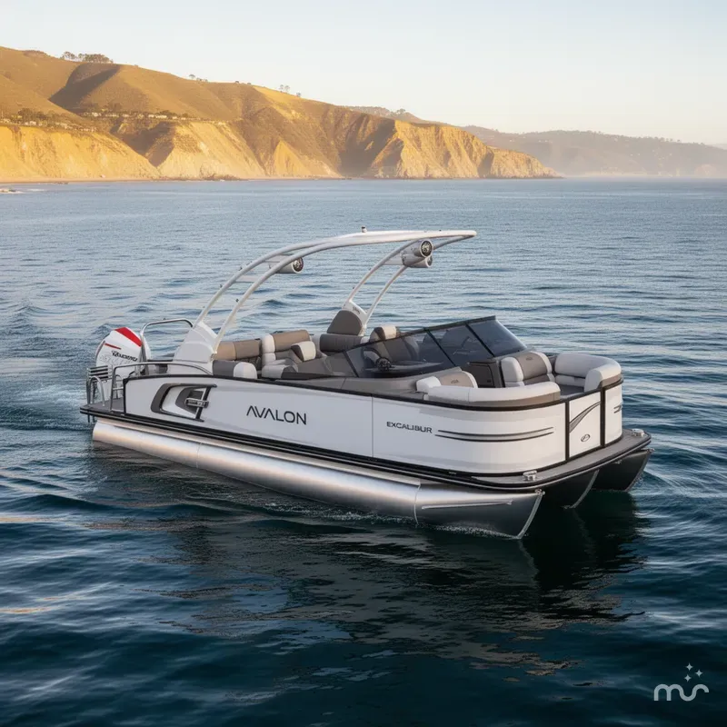 Slide: The Image of Avalon Excalibur LTD Quad Lounge Windshield 2024 - 0