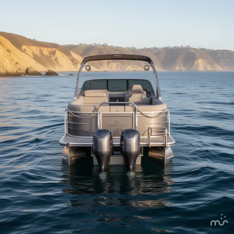 Slide: The Image of Avalon Excalibur LTD Quad Lounge Windshield 2024 - 2