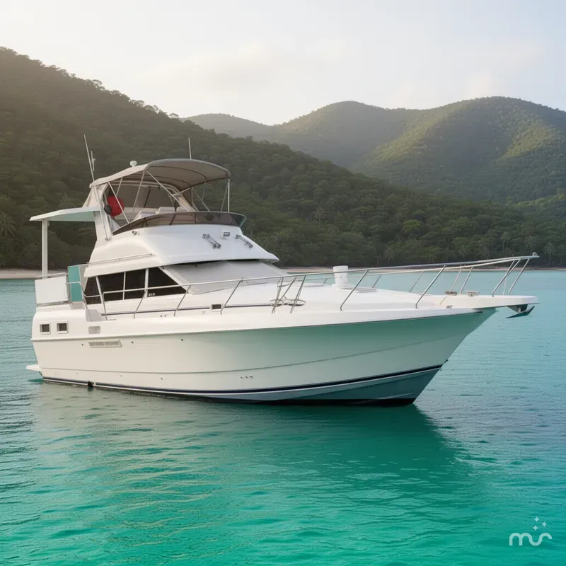 Slide: The Image of Silverton 34 Motor Yacht 1995 - 2