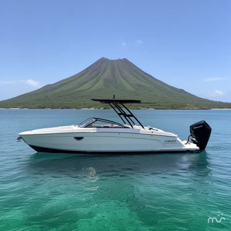 Slide: The Image of Cobalt R8 Outboard 2024 - 2