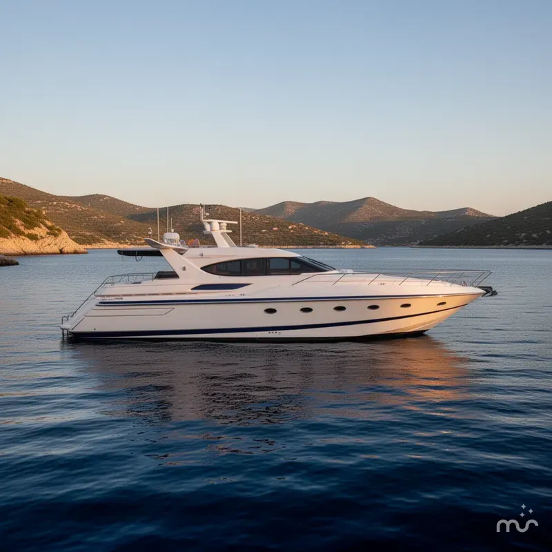 Slide: The Image of Sunseeker Renegade 60 1993 - 4