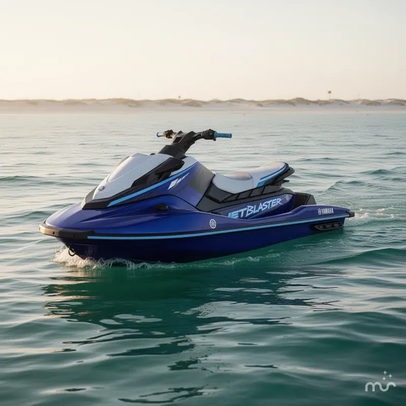 Slide: The Image of Yamaha JET BLASTER-RACING BLUE 2024 - 1