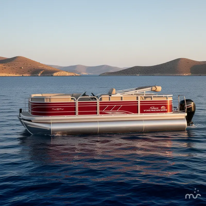 Slide: The Image of Sun Tracker Party Barge 22 RF XP3 2023 - 2