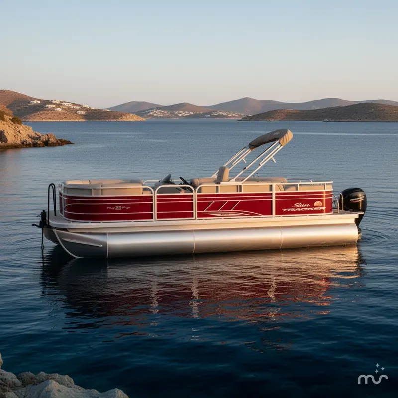 Slide: The Image of Sun Tracker Party Barge 22 RF XP3 2023 - 4