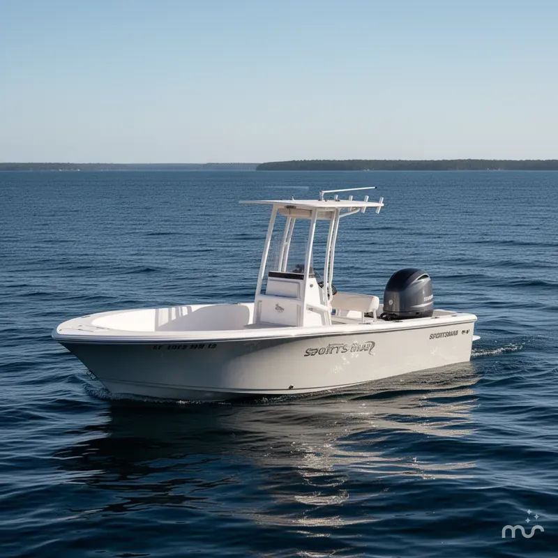 Slide: The Image of Sportsman Island Reef 19 Center Console 2017 - 1