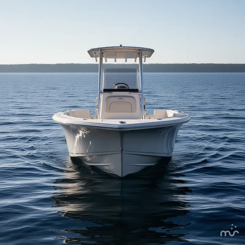 Slide: The Image of Sportsman Island Reef 19 Center Console 2017 - 2