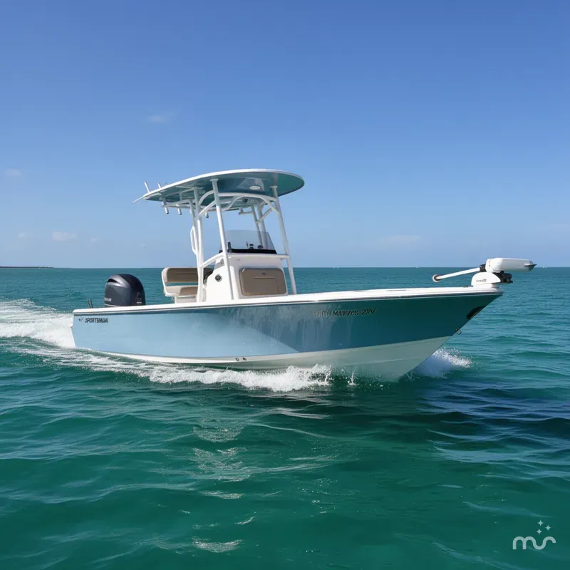 Slide: The Image of Sportsman Masters 227 Bay Boat 2021 - 0