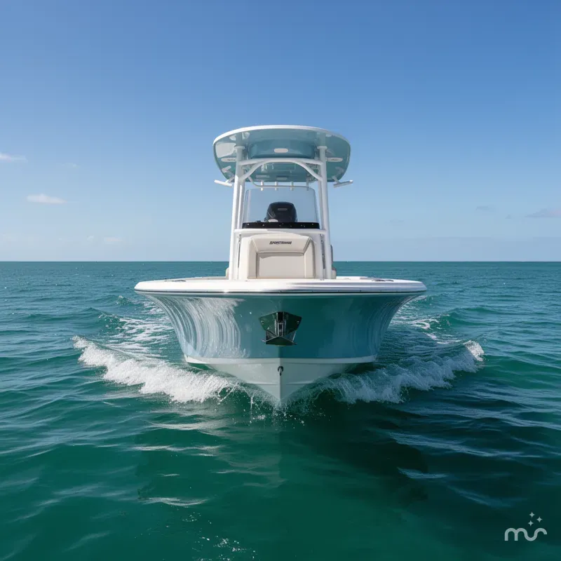Slide: The Image of Sportsman Masters 227 Bay Boat 2021 - 1