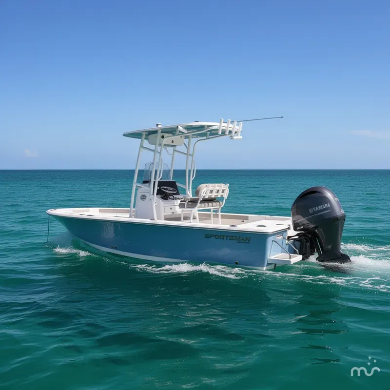 Slide: The Image of Sportsman Masters 227 Bay Boat 2021 - 4