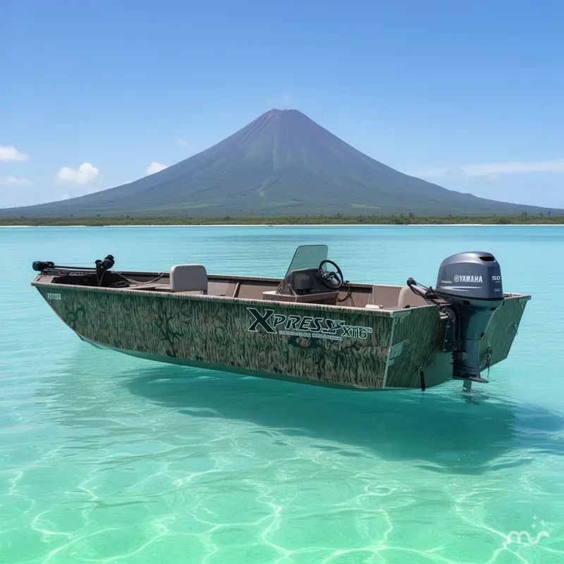 The Image of Xpress XTS16 Duck boat w/ Yamaha 50 hp (In stock!) 2026 - 0