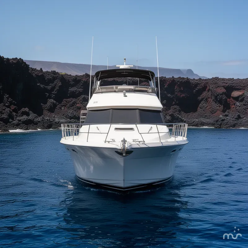Slide: The Image of Bayliner 4788 Pilot House Motoryacht 1994 - 1