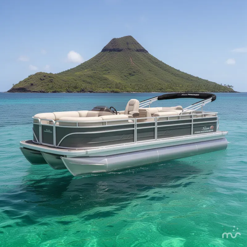 The Image of Sun Tracker Party Barge 22 RF XP3 2024 - 0