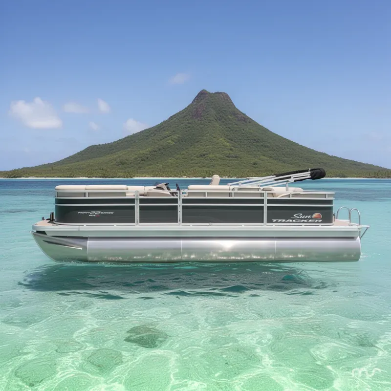Slide: The Image of Sun Tracker Party Barge 22 RF XP3 2024 - 2