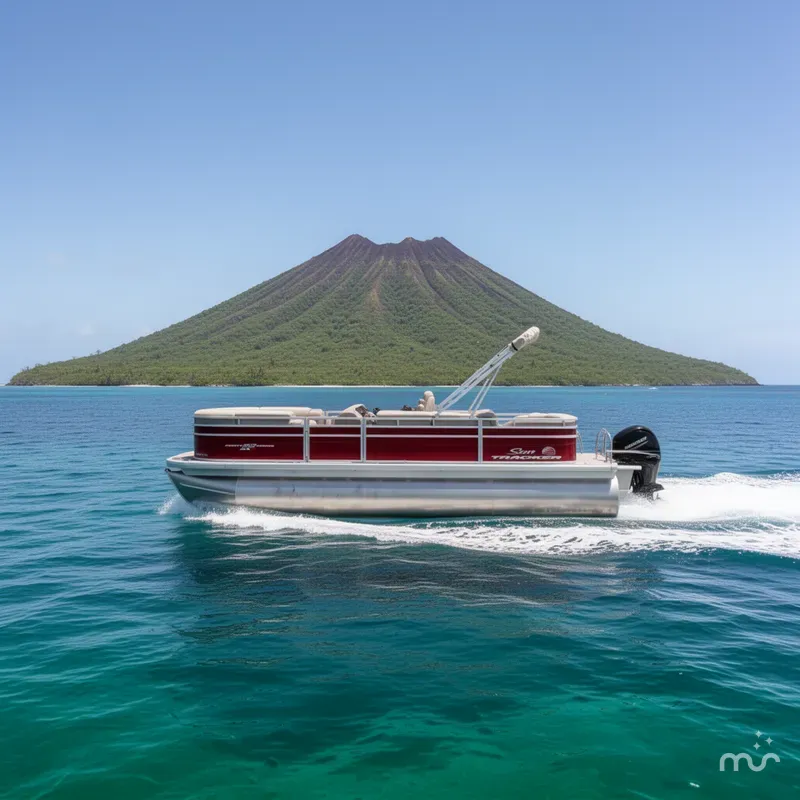 Slide: The Image of Sun Tracker Party Barge 22 RF XP3 2024 - 4