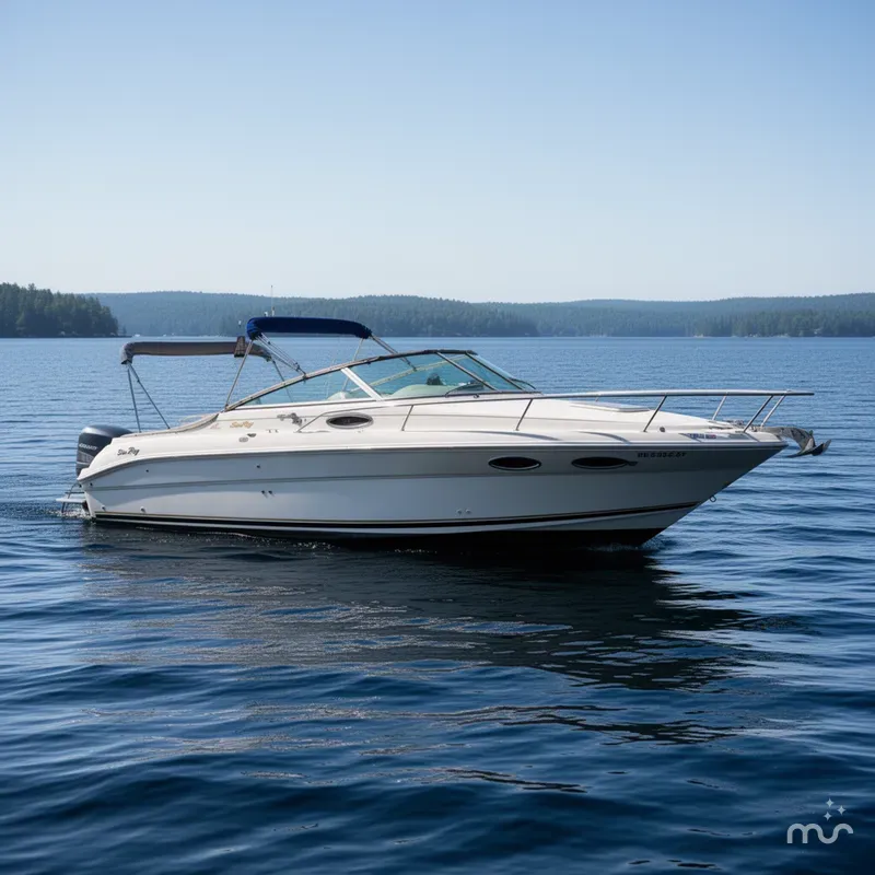 Slide: The Image of Sea Ray 280 Cuddy Cabin 1997 - 0