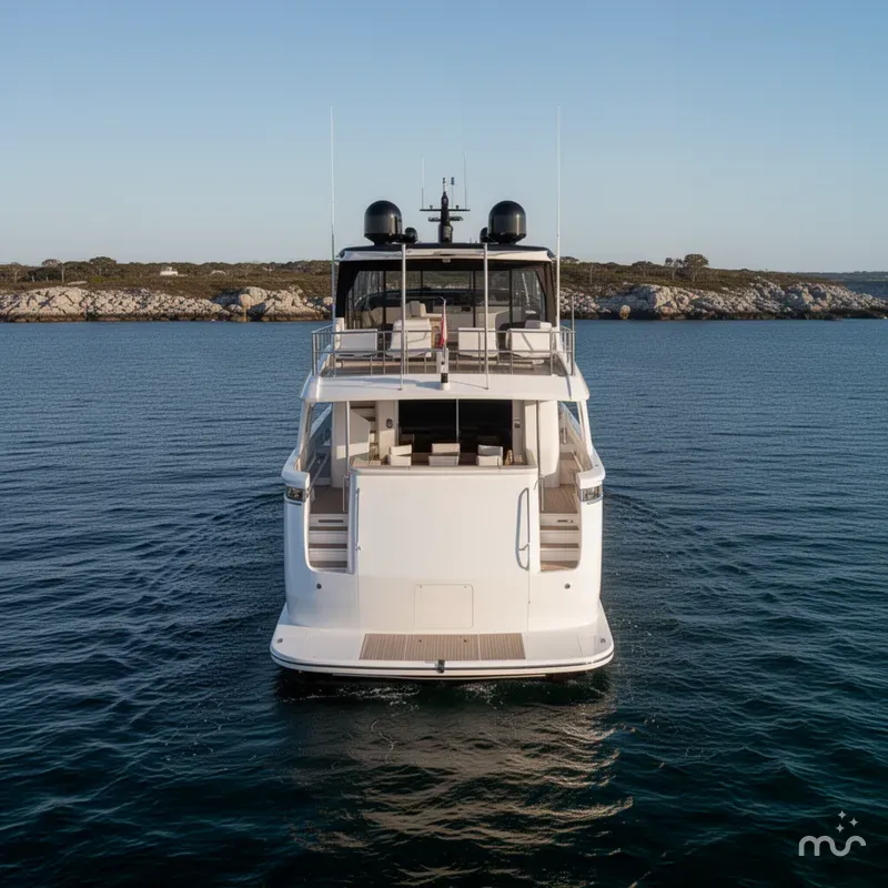 Slide: The Image of Hatteras 100 Raised Pilothouse 2015 - 3