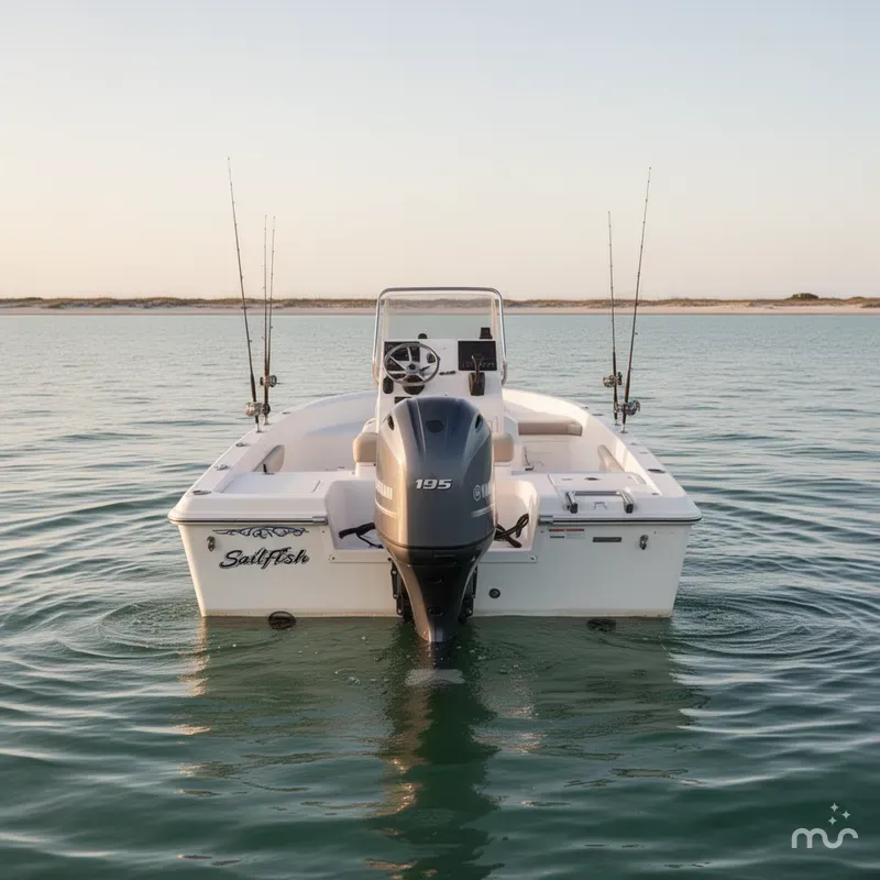 Slide: The Image of Sailfish 1900 Bay Boat 2018 - 2