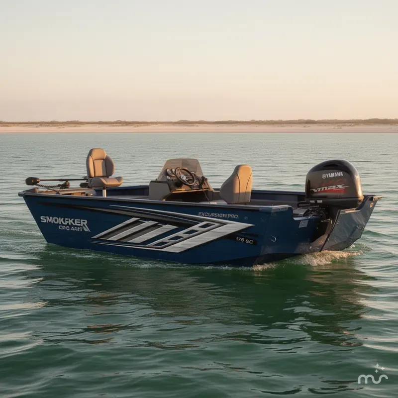 Slide: The Image of Smoker Craft Excursion Pro 176 SC Pro 2024 - 1