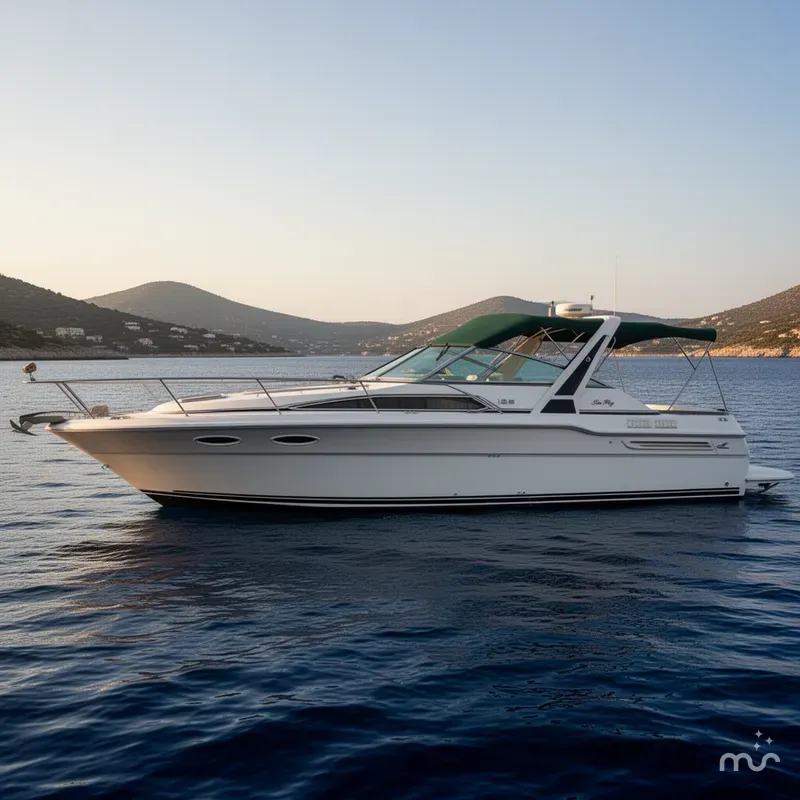 Slide: The Image of Sea Ray 300 Sundancer 1989 - 2